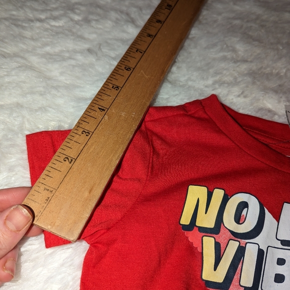 Nwt Bold blue boys no bad vibes t-shirts - Picture 9 of 12